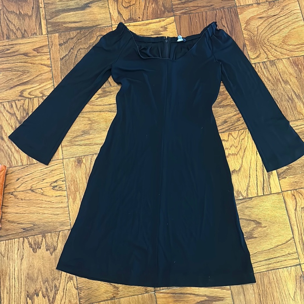 Vintage! Giorgio Armani stretchy black dress size 4